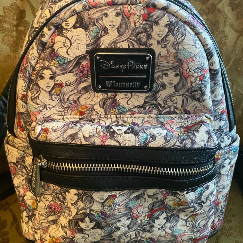 Disney princess Loungefly mini backpack parks